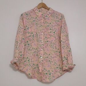 Lilly Pulitzer Juicy Fruit Linen Shirt